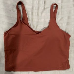 NWOT Lululemon Align Tank - Size 12 - Roasted Brown